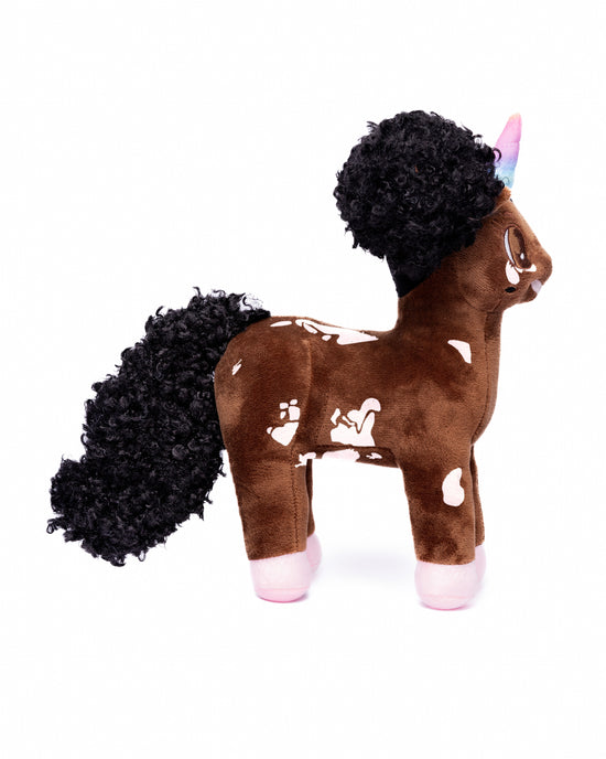 Dahlia Unicorn with Vitiligo Plush Toy - 12 inch
