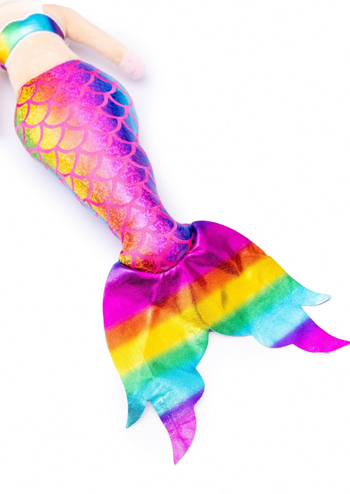 Zoë Mermaid Unicorn Doll with Iridescent Tail and Matching Top - 16 inch