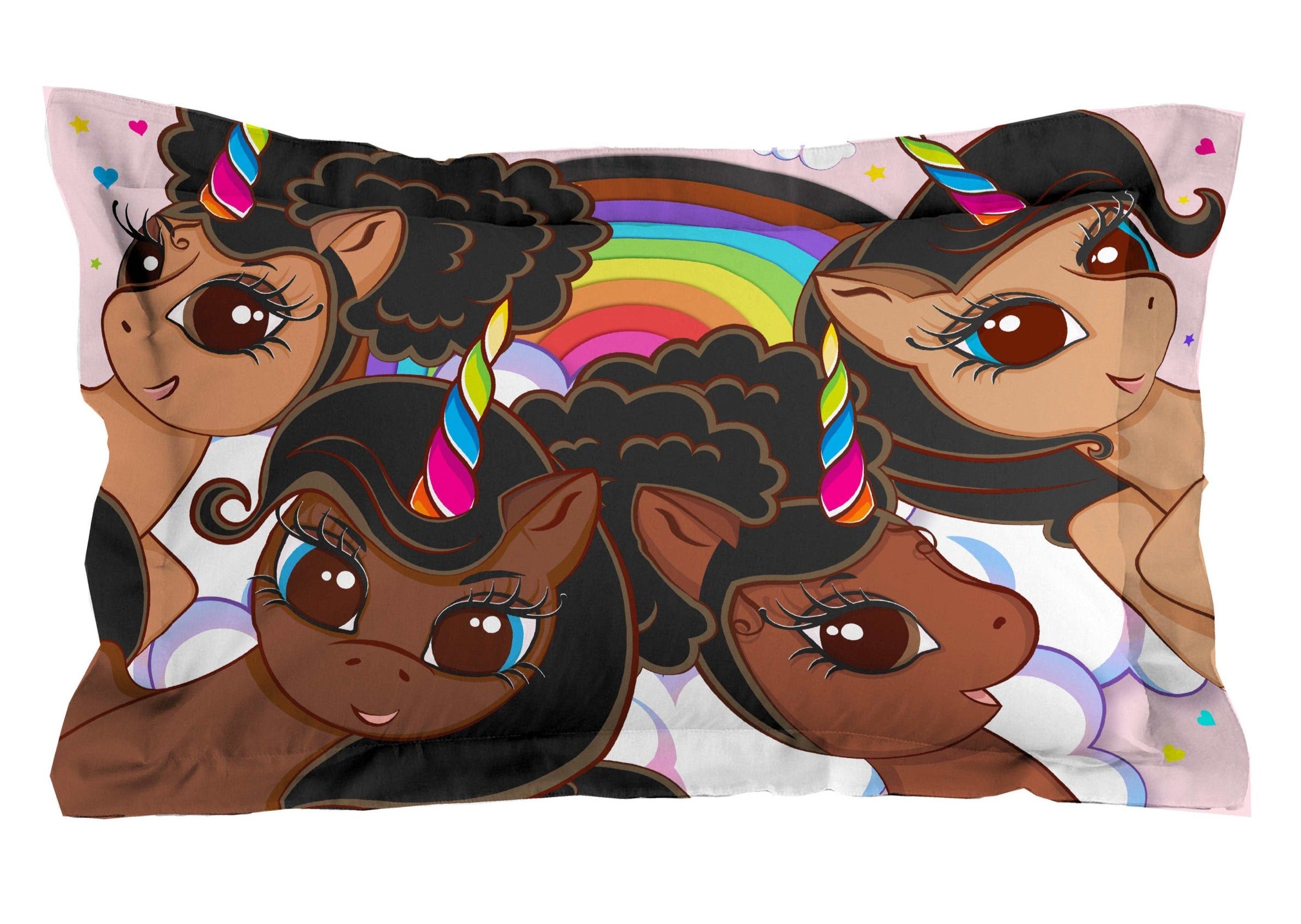 Chocolate Rainbows Cloud 9 - 7 Piece Duvet Set