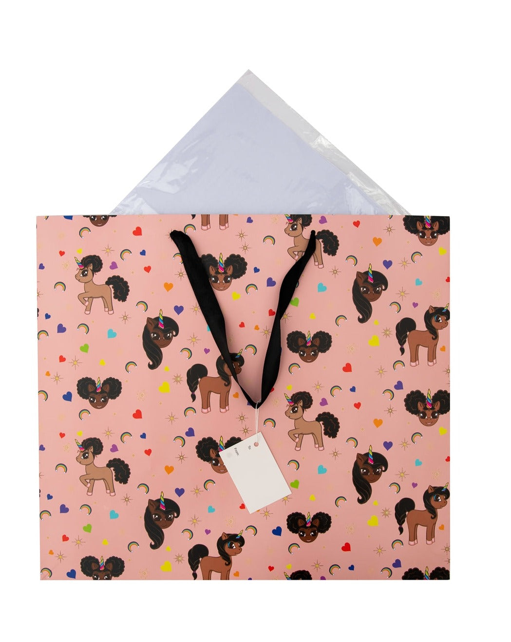 Gift Bag Trio Set - Pink Signature Print