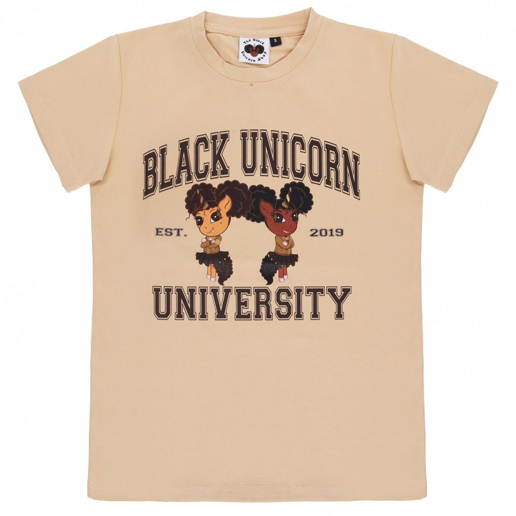 Alexis Black Unicorn University Doll Brown and Tan - 14 inch