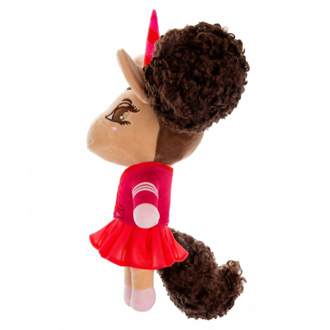 Alexis Black Unicorn University Doll Red and Pink - 14 inch